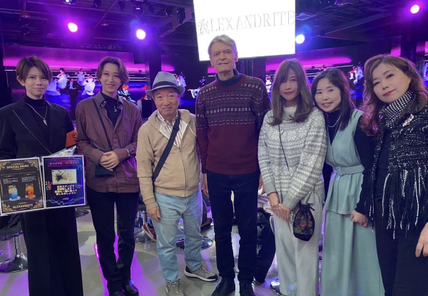 At a show of former Takarazuka Revue stars.
