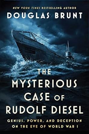 September 29, 1913: the steamship Dresden is halfway between Belgium and England. On board is one of the most famous men in the world, Rudolf Diesel, whose new internal combustion engine is on the verge of revolutionizing global industry forever. But Diesel never arrives at his destination. He vanishes during the night and headlines around the world wonder if it was an accident, suicide, or murder.

After rising from an impoverished European childhood, Diesel had become a multi-millionaire with his powerful engine that does not require expensive petroleum-based fuel. In doing so, he became not only an international celebrity but also the enemy of two extremely powerful men: Kaiser Wilhelm II of Germany and John D. Rockefeller, the founder of Standard Oil and the richest man in the world.

The Kaiser wanted the engine to power a fleet of submarines that would finally allow him to challenge Great Britain’s Royal Navy. But Diesel had intended for his engine to be used for the betterment of mankind and refused to keep the technology out of the hands of the British or any other nation. For John D. Rockefeller, the engine was nothing less than an existential threat to his vast and lucrative oil empire. 

The inventor was on his way to London to establish a new company that would help Britain improve its failing submarine program when he disappeared.

