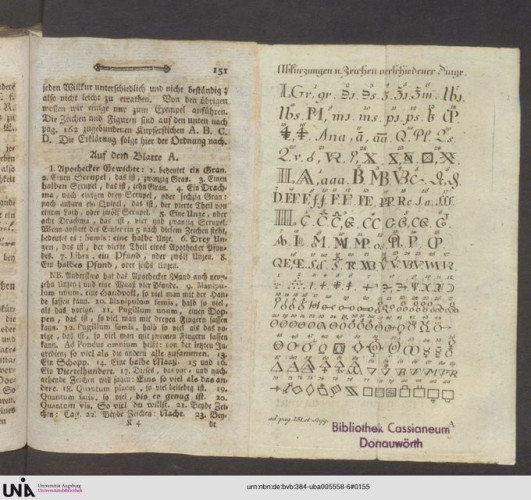 The "Falttafel" of 1782 is part a German book titled "Sammlung verschiedener nützlicher Lesübungen..." (VD18 12041491-001), and can be found here between pages 151 and 152: https://www.bavarikon.de/object/bav:UBA-HSB-00000BAV80014690
