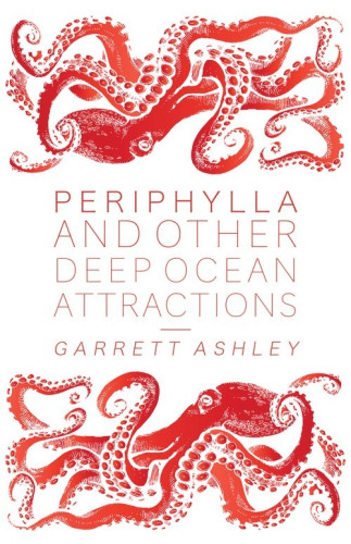 Cover art for Periphylla, two red octopuses on white background, with title in red letters. 