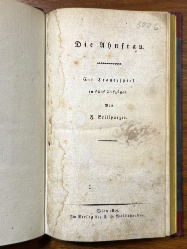 text only:

title page of the work, published by Wallishauser of Vienna