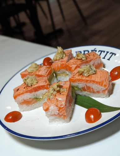 Salmon Pressed Sushi