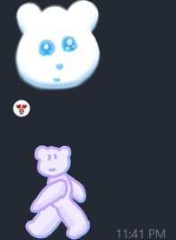 LINE instant messaging stickers and loving emoji